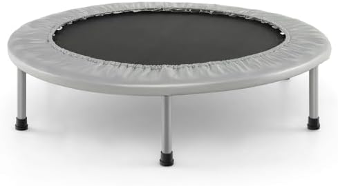 Giantex 36" Folding Mini Trampoline for Adults and Kids, Portable and Compact for Home Gym, Max Load 330lbs, Foldable |