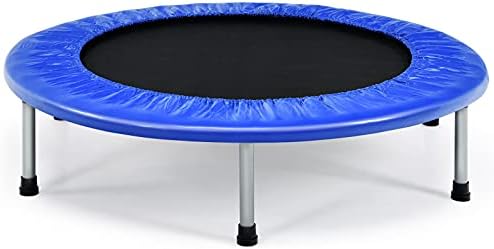 Giantex 36" Folding Mini Trampoline for Adults and Kids, Portable and Compact for Home Gym, Max Load 330lbs, Foldable |
