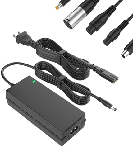 2A 42V 6 in 1 Plug Scooter Charger for 36V Lithium Battery Devices 2A 42V 6 in 1 Plug Charger for Electric Scooters 2A 4
