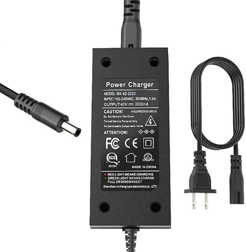 SGS Certified 42V 2A Charger for GOTRAX GXL V2 G3 G4 Apex E-Scooters
| Fast Charging Power Adapter for GOTRAX GXL V2 G3 - Image 2