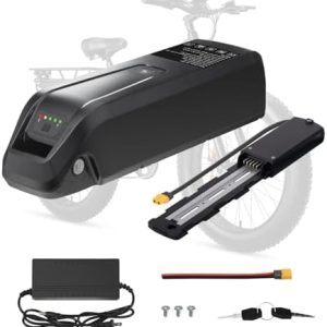 Ebike Battery 36V, 10.4Ah/ 15.6Ah/ 20Ah Lithium Pack, Safe Lock, USB Port, XT60 Plug, For 0-1500W Motor