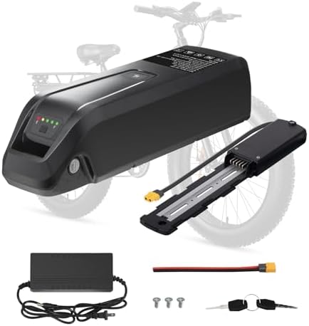 Ebike Battery 36V, 10.4Ah/ 15.6Ah/ 20Ah Lithium Pack, Safe Lock, USB Port, XT60 Plug, For 0-1500W Motor