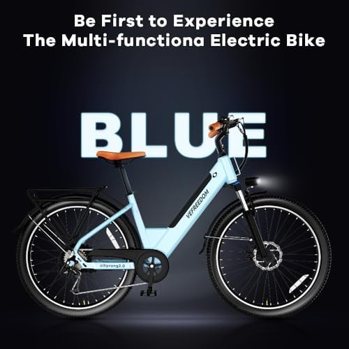 1000W/1500W Peak Electric Bike for Adults, Up to 80 Miles Range, UL Certified Ebike
| Removable Battery, 26/24'' UL Cer - Image 13