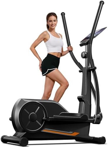 Elliptical Machine for Home Fitness Elliptical Exercise Machine Elliptical Training Machines with 8 Levels Resistance Si
