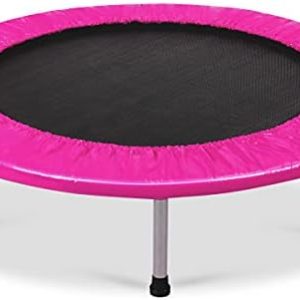 Giantex 36" Folding Mini Trampoline for Adults and Kids, Portable and Compact for Home Gym, Max Load 330lbs, Foldable |