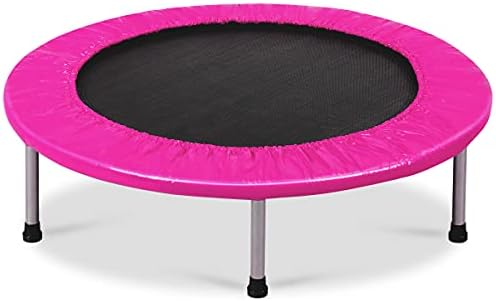 Giantex 36" Folding Mini Trampoline for Adults and Kids, Portable and Compact for Home Gym, Max Load 330lbs, Foldable |
