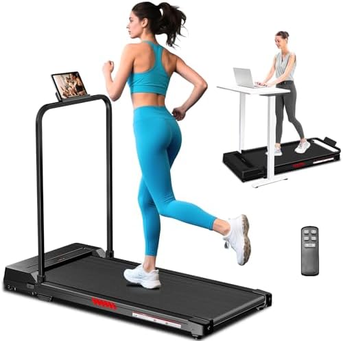 AoraPulse Portable Foldable Treadmill for Home Exercise | AoraPulse Small Folding Treadmill for Home Office Fitness | A