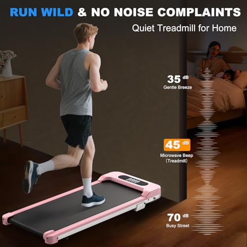 Walking Pad Treadmill with 8% Incline for Home Office and Workouts
| 3 in 1 Folding Walking Pad Treadmill with 320 LBS - Image 6