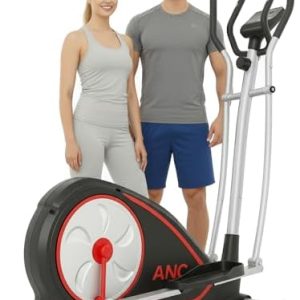 ANCHEER Elliptical Exercise Machine for Home Gym Enthusiasts | ANCHEER Elliptical Trainer for Fitness Beginners and Wei