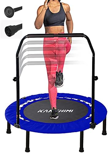 Kanchimi 48" Folding Mini Fitness Trampoline for Home Workout, Max Load 330lbs Kanchimi 40" Folding Mini Rebounder Tra
