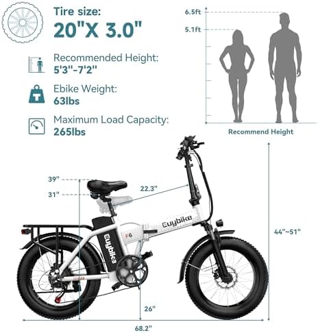 48V 20AH Removable Battery Electric Bike for Adults
| 30+MPH Max Speed Electric Bike
| 80 Miles Max Range Electric Bike - Image 45