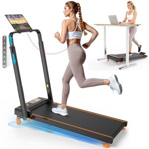 4 in 1 Folding Walking Pad Treadmill for Home Exercise, Upgraded |5HP Motor with LED Display & Handle Bar
| Electric Po