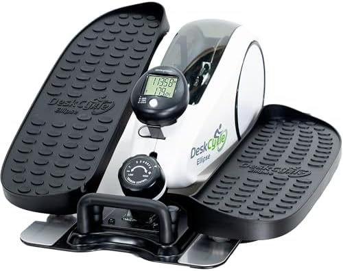 DeskCycle Ellipse Leg Exerciser Under Desk Elliptical Machine and Foot Pedal Exerciser Leg Exerciser While Sitting Compa