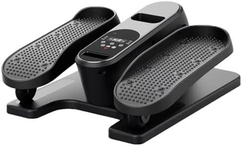 Electric Seated Elliptical Machine for Seniors with Remote Control and 12 Adjustable Speeds | Under Desk Mini Elliptica