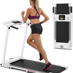 AoraPulse Portable Foldable Treadmill for Home Exercise | AoraPulse Small Folding Treadmill for Home Office Fitness | A