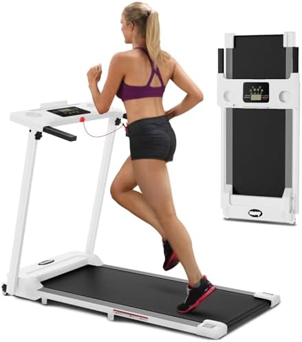 AoraPulse Portable Foldable Treadmill for Home Exercise | AoraPulse Small Folding Treadmill for Home Office Fitness | A