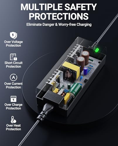 Ancheer Rad Power Lectric XP Himiway Cruiser Charger 5|6V 2A Compatible for Ebike Batteries - Image 7
