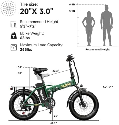 48V 20AH Removable Battery Electric Bike for Adults
| 30+MPH Max Speed Electric Bike
| 80 Miles Max Range Electric Bike - Image 55