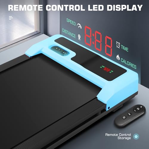 ANCHEER 300LBS Capacity Compact Treadmills for Home Exercise
| ANCHEER |5HP Portable Walking Pad Treadmill with Remote - Image 6