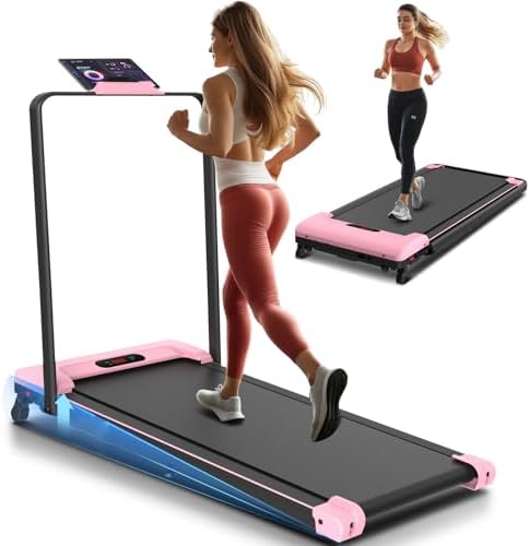 ANCHEER |0 HP Under Desk Folding Treadmill with Handles for Home Workout
| Portable 320 lbs Capacity Widened Belt Tread - Image 61