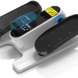 Electric Seated Elliptical Machine for Seniors with Remote Control and 12 Adjustable Speeds | Under Desk Mini Elliptica