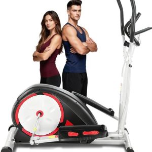 ANCHEER Hyper-Quiet Magnetic Elliptical Machine for Home Fitness Lovers | ANCHEER Elliptical Trainer Machine with 500LB