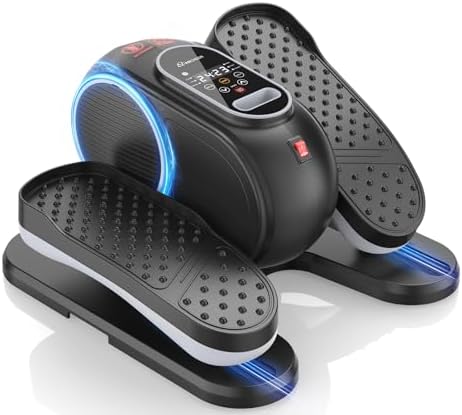 ANCHEER Under Desk Elliptical for Home Office Workouts | Quiet Compact ANCHEER Elliptical Machine for Desk Workouts | A