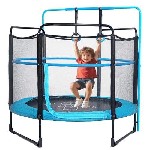 Skywalker 60" Kids Trampoline with Enclosure Net for Ages 3-6