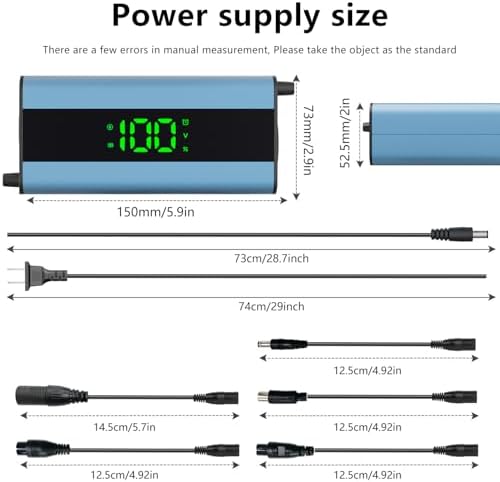 Electric Scooter Charger 42V 2A Smart Display Fast Charging Compatible Multiple Models Electric Scooter Charger 5 in 1 P