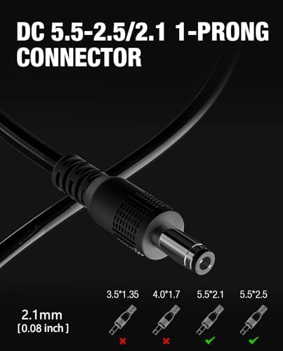 Lectric XP 1.0/|0/|0 5|6V 2A 48V Lithium Battery Charger DC 5.5-|5/|1mm Power Adapter for Lectric XP Premium E-Bike