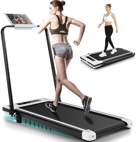 ANCHEER |0 HP Under Desk Folding Treadmill with Handles for Home Workout
| Portable 320 lbs Capacity Widened Belt Tread - Image 39