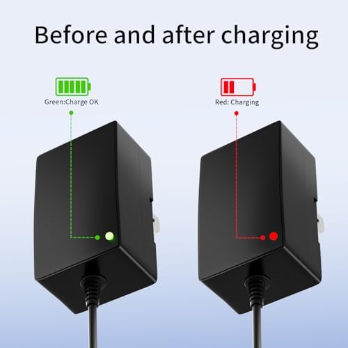 LIANSUM 24V 1.5A Replace Charger Razor MX350 Motorcycle Battery, E100 E200 E300, MX400 Dirt Rocket Adapter LIANSUM 24V