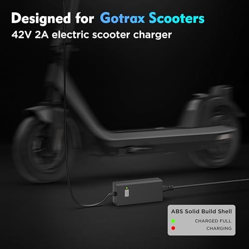 SGS Certified 42V 2A Charger for GOTRAX GXL V2 G3 G4 Apex E-Scooters
| Fast Charging Power Adapter for GOTRAX GXL V2 G3 - Image 3