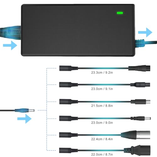 Universal 5|6V 2A Fast Charger for Electric Scooters
| 7-in-1 Plugs 5|6V 2A Fast Charging Solution for Electric Vehicle - Image 7