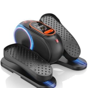 ANCHEER Under Desk Elliptical for Home Office Workouts | Quiet Compact ANCHEER Elliptical Machine for Desk Workouts | A