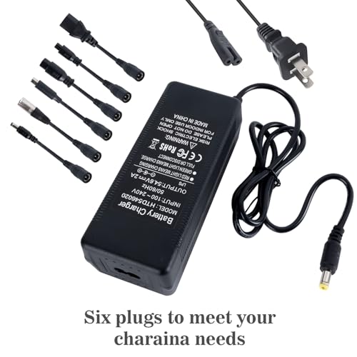 5|6V Electric Bike Charger for Razor, Gotrax, Ninebot - High Power 48V Lithium Battery Charger Input AC120V
| 5|6V Elec - Image 6