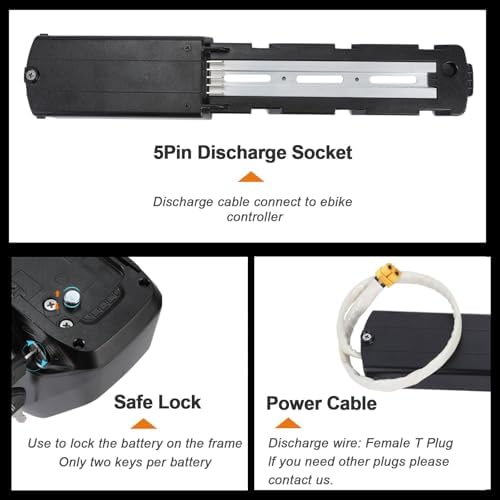 48V 15Ah Lithium Battery Pack with 30A BMS for Electric Bikes | High Capacity 15Ah Lithium Battery Pack for Electric Ve
