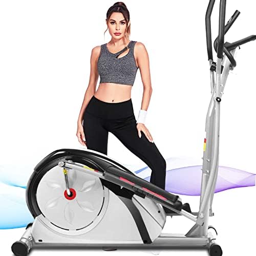 ANCHEER Elliptical Exercise Machine for Home Gym Enthusiasts | ANCHEER Elliptical Trainer for Fitness Beginners and Wei