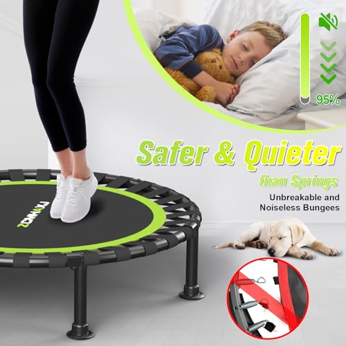 Global Recycled Standard Mini Foldable Trampoline for Adults and Kids
| 450lbs Capacity U-Shaped Adjustable Bar Foldabl - Image 5