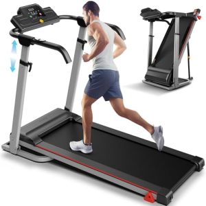 ANCHEER 2025 Premium Treadmill for Home Office and Family Workouts
| |5HP 350+ LBS Weight Capacity Foldable Treadmill b