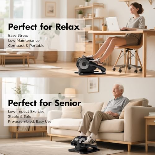 Under Desk Elliptical Machine for Seniors as Seen on TV with Remote Control
Under Desk Elliptical Leg Exerciser for Se - Image 6