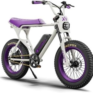 MACFOX X1S 2025 Ebike for Adults: Class-3 750W Electric Bike, 38-56 Miles Range, 25 MPH Max Speed, City/School Commuting
