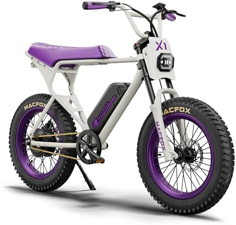 MACFOX X1S 2025 Ebike for Adults: Class-3 750W Electric Bike, 38-56 Miles Range, 25 MPH Max Speed, City/School Commuting