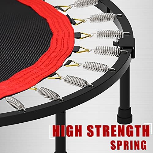 Kanchimi 48" Folding Mini Fitness Trampoline for Home Workout, Max Load 330lbs Kanchimi 40" Folding Mini Rebounder Tra