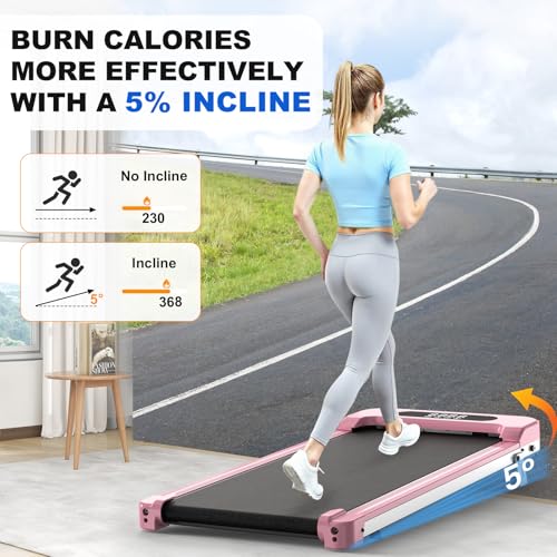 Walking Pad Treadmill with 8% Incline for Home Office and Workouts
| 3 in 1 Folding Walking Pad Treadmill with 320 LBS - Image 2