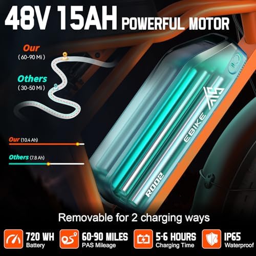 TST Electric Bike for Adults 1500W Peak 20" Fat Tire All-Terrain E-Bike | TST Electric Dirt Bike for Road Sand Mountain