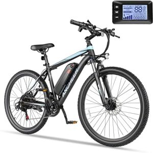 ANCHEER 26" Electric Mountain Bike for Adults with Peak 750W Motor | ANCHEER 26" Electric Bike for Adults Commuter with