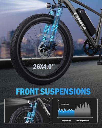 Qlife Racer Plus Adult Electric Bicycle - Peak 1200W Motor for Fast Speed Riders
| Qlife Racer Plus Electric Bike - Up - Image 6