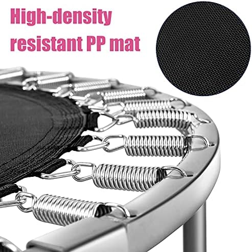 Goplus Mini Trampoline, Foldable 36"/38" Rebounder for Adults, Portable Fitness Trampoline for Home and Outdoor Workout,