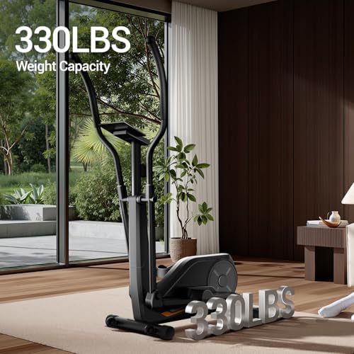 Elliptical Machine for Home Fitness Elliptical Exercise Machine Elliptical Training Machines with 8 Levels Resistance Si